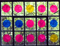<h5>colour foil dots, each 23 cm</h5>