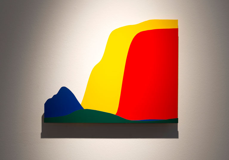Spectral Revision - Dibond Series ('Landscape Version') at Städtische Gallerie Offenburg 2016