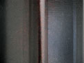 <h5>natural bitumen on corregated steel, 60x80 cm </h5>